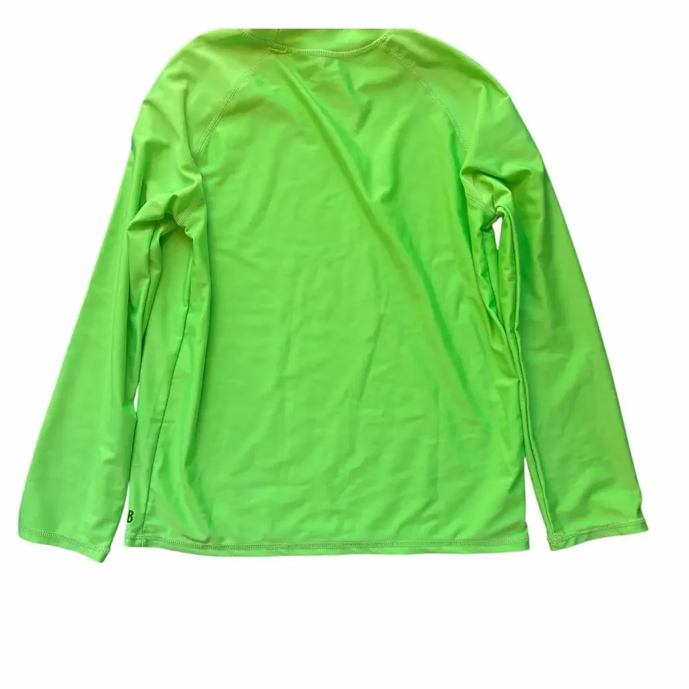 Little Bipsy Neon Lime Green Swim Shirt (10)